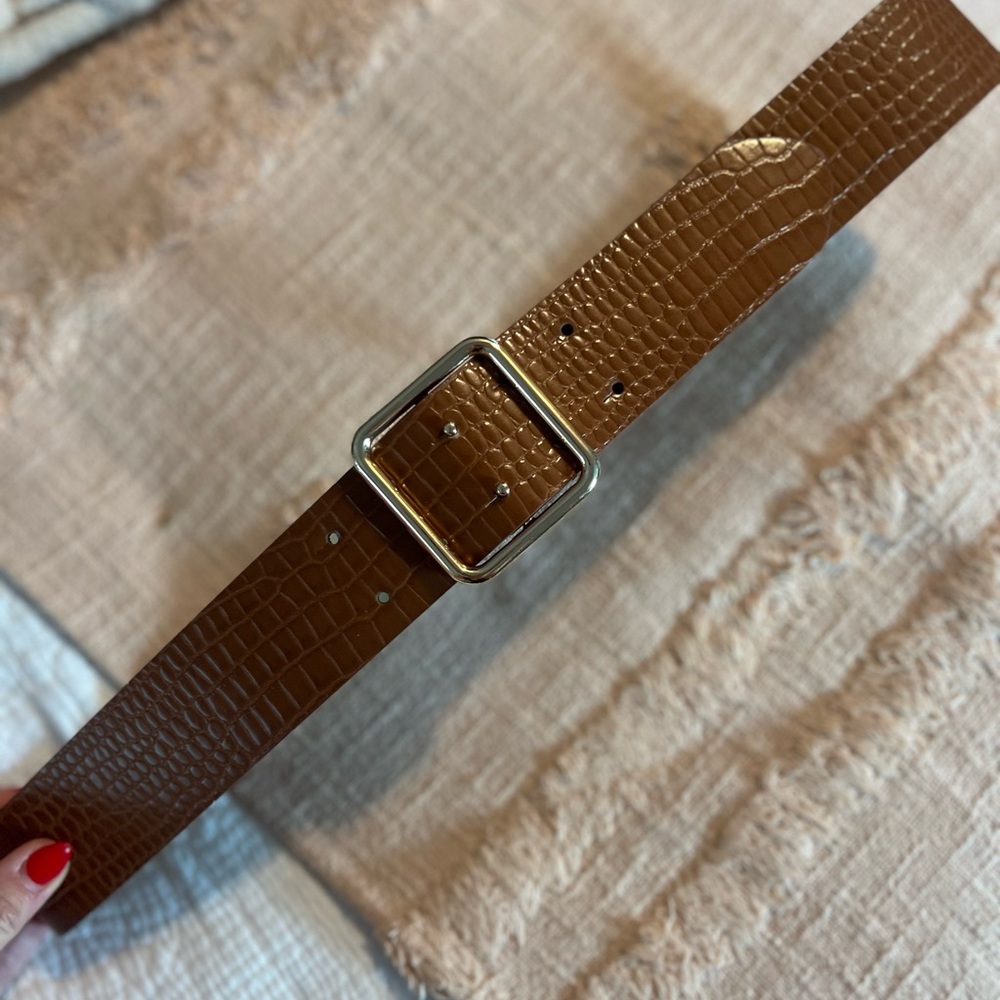 Target Brown Textured Women's Belt